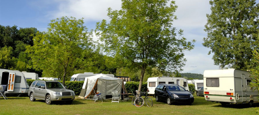 vacances dans un camping